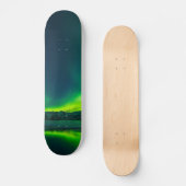 Groen IJsland noorderlicht Skateboard (Voorkant)