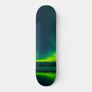 Groen IJsland noorderlicht Skateboard
