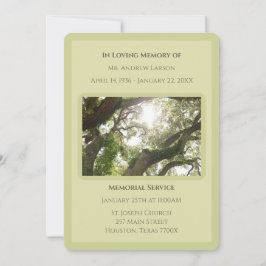 Groen in liefdevolle herinnering Trees Memorial be Kaart