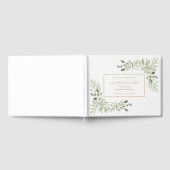 Groen In Loving Memory Herdenkings Funeral Gastenboek (Volledig)