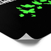 Groen In Mei Geestelijke Gezondheid Bewustzijn Maa Poster (Hoek)