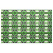 Groen in natuur stof (Yard (91,4 cm))