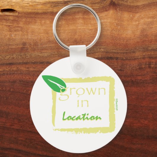 Groen in.. sleutelhanger (Voorkant)