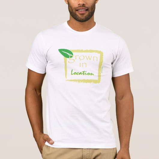 Groen in... t-shirt (Voorkant)