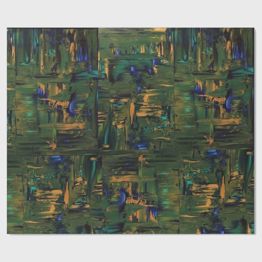 Groen inpakpapier (Vlak)