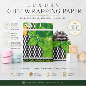 Groen Inpakpapier | Ontwerperstijlen | Gift-Read