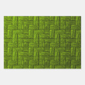 groen inpakpapier voor assortiment vel (Voorkant 3)