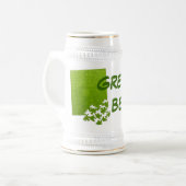 Groen is de Mok van Beer! (Voorkant links)