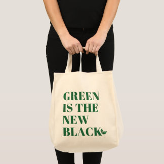Groen is de nieuwe Black Eco Canvas tas