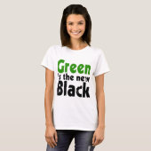 Groen is de nieuwe zwarte t-shirt (Voorkant volledig)