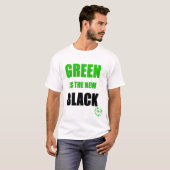 Groen is de nieuwe zwarte t-shirt (Voorkant volledig)