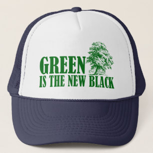 Groen is de nieuwe zwarte trucker pet