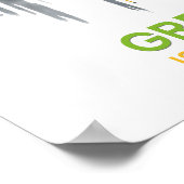 Groen is een toekomst – Solarpunk Poster (Hoek)