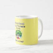 Groen is geweldig. Internationale Dag van de Bosse Koffiemok (Voorkant rechts)