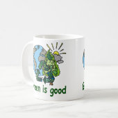 Groen is Goede Mok (Voorkant links)