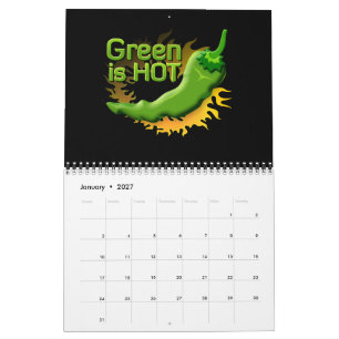 Groen is HEET Kalender