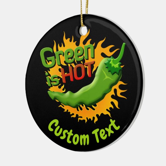 Groen is HEET Keramisch Ornament (Links)