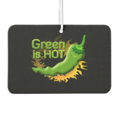 Groen is HEET Luchtverfrisser (Voorkant)