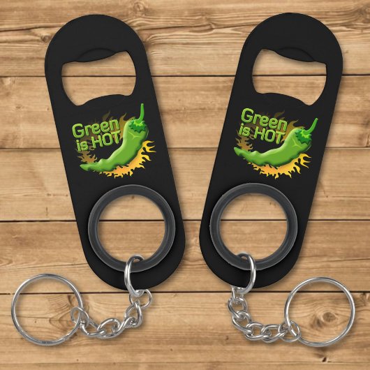 Groen is HEET Mini Flessenopener