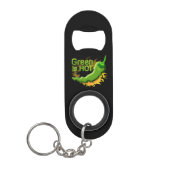 Groen is HEET Mini Flessenopener (Voorkant)