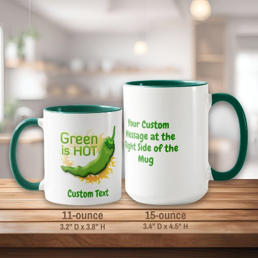 Groen is HEET Mok