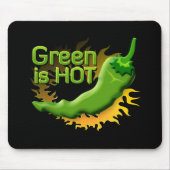 Groen is HEET Muismat (Voorkant)