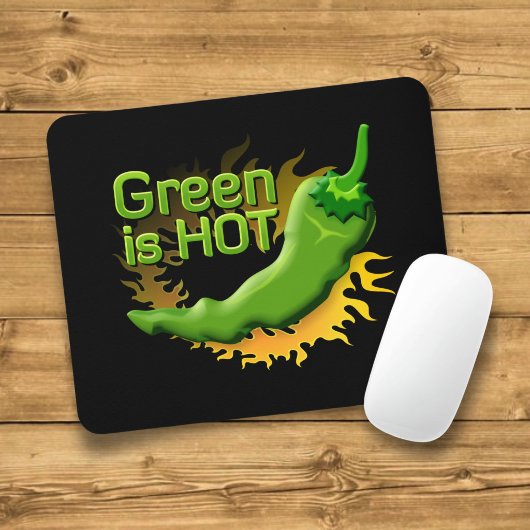 Groen is HEET Muismat