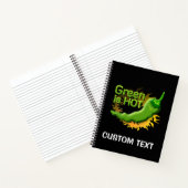 Groen is HEET Notitieboek (Binnen)