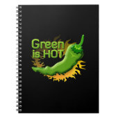 Groen is HEET Notitieboek (Voorkant)
