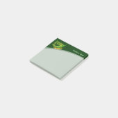 Groen is HEET Post-it® Notes (Schuin)