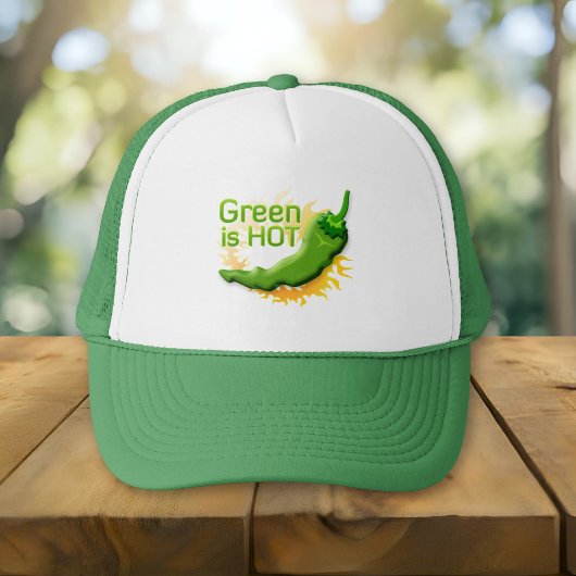 Groen is HEET Trucker Pet