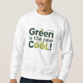 Groen is het nieuwe cool! trui (Voorkant)