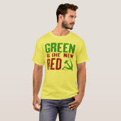 Groen is het Nieuwe Rode shirt (Voorkant volledig)