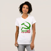 Groen is het Nieuwe Rode shirt (Voorkant volledig)