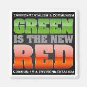 Groen is het nieuwe rood magneet (Voorkant)