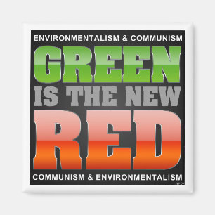 Groen is het nieuwe rood magneet