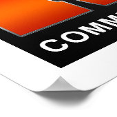 Groen is het nieuwe rood poster (Hoek)