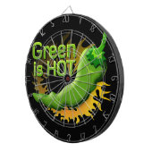 Groen is HOT Dartbord (Voorkant Rechts)