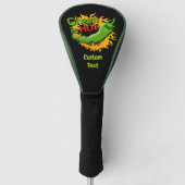 Groen is HOT Golfheadcover (Voorkant)