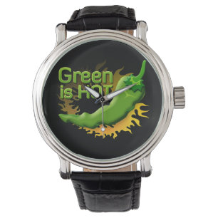 Groen is HOT Horloge