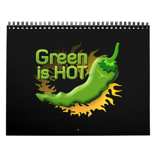 Groen is HOT Kalender (Hoes)