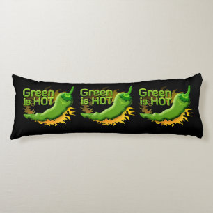 Groen is HOT Lichaamskussen