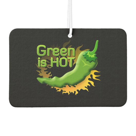 Groen is HOT Luchtverfrisser (Voorkant)