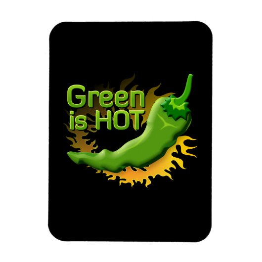 Groen is HOT Magneet (Verticaal)