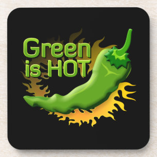 Groen is HOT Onderzetter