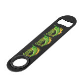 Groen is HOT Speed Flessenopener (Voorkant Gekanteld)