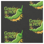 Groen is HOT Stof (Close Up)