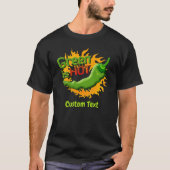 Groen is HOT T-shirt (Voorkant)