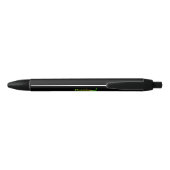 Groen is HOT Zwarte Inkt Pen (Achterkant)