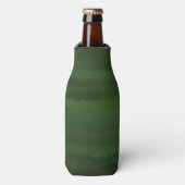 Groen is mijn favoriete kleur flesjeskoeler (Fles Voorkant)